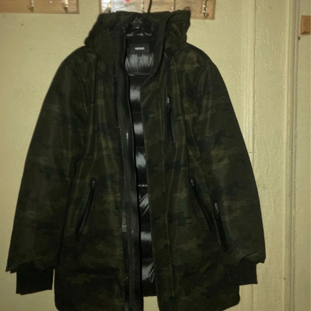 Mackage camo parka size 40